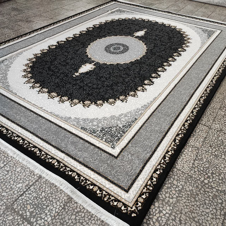 عکس فرش ساحل مشکی