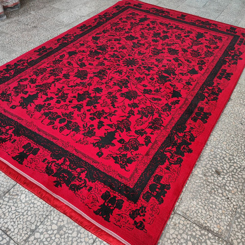 فرش بهار لاکی 500 شانه تراکم 1500 نخ بی سی اف